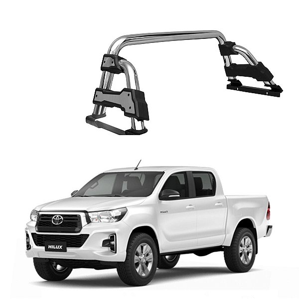 Santo Antônio Hilux 2016 2017 2018 2019 2020 Cromado ST-R