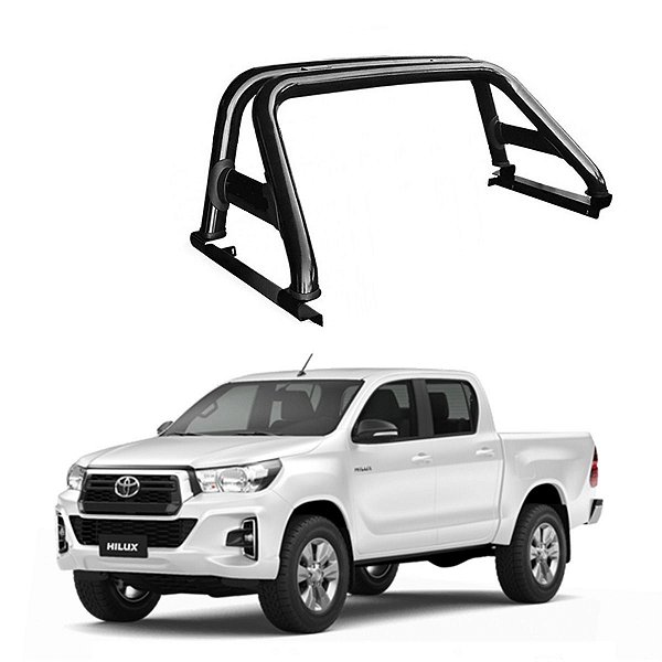 Santo Antonio Hilux 2016 2017 2018 2019 2020 Preto Duplo