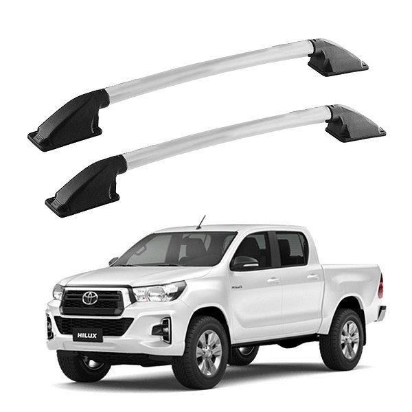 Longarina Hilux 2005 2006 2007 2008 A 2015 Prata Cab Dupla