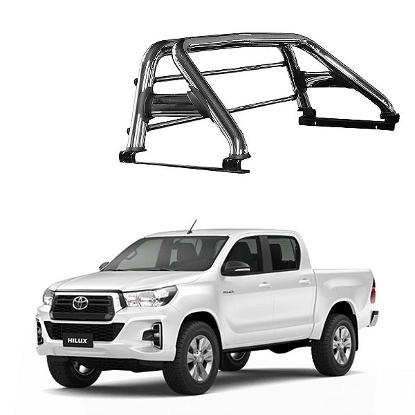 Santo Antonio Hilux 2005 2006 2007 A 2015 Cromado Duplo