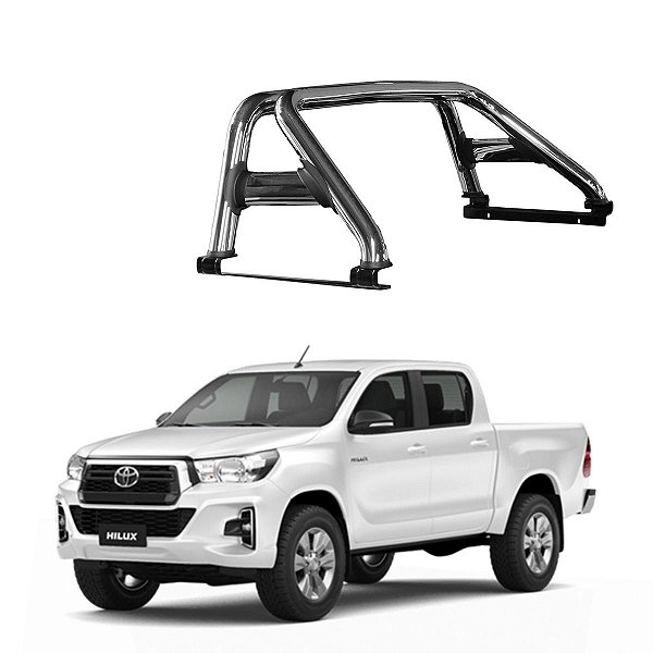 Santo Antonio Hilux 2005 2006 2007 A 2015 Cromado Duplo