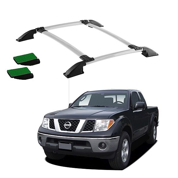 Bagageiro FRONTIER 2003 2004 2005 2006 2007 Prata CD Colado