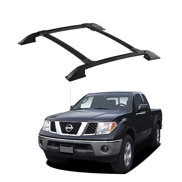 Bagageiro FRONTIER 2003 2004 2005 2006 2007 Preto Cab Dupla