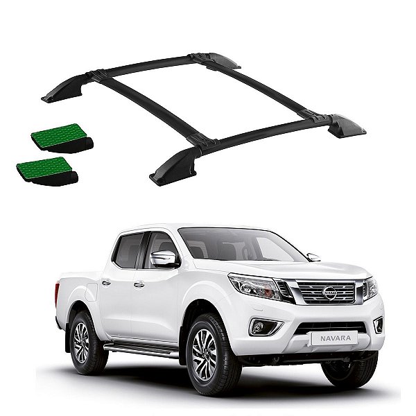 Bagageiro FRONTIER SEL 2008 a 2016 Preto CD Colado