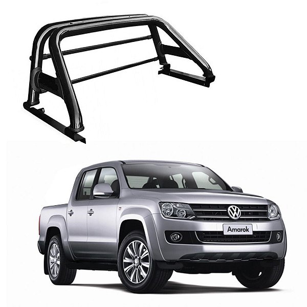 Santo Antonio Amarok Duplo Preto Com Grade