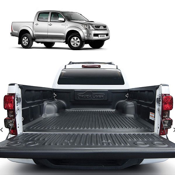 protetor de caçamba hilux cabine dupla 2005 até 2015