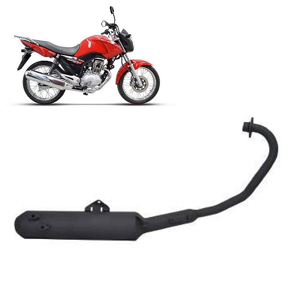 Escapamento Titan 150 2014 Original Preto