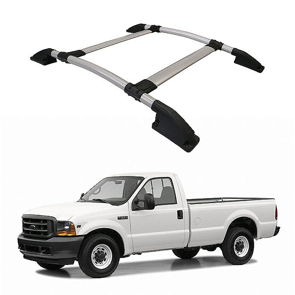 Rack De Teto F-250 1998 a 2001 2002 2003 2004 2005 Prata