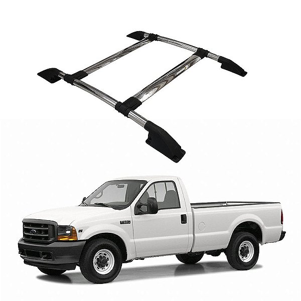 Rack De Teto F-250 1998 a 2001 2002 2003 2004 2005 Cromado