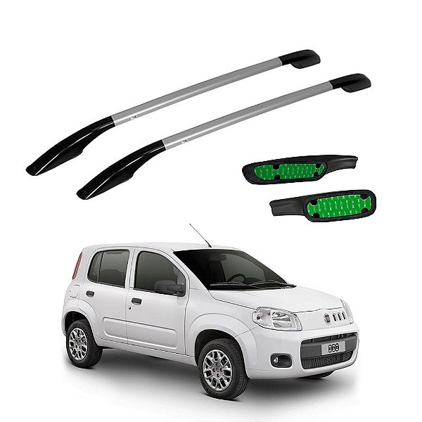 Rack De Teto Uno 2011 2012 2013 2014 2015 2016 a 2020 Prata