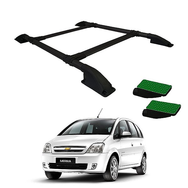 Rack De Teto Meriva 2003 a 2008 2009 2010 2011 2012 Preto
