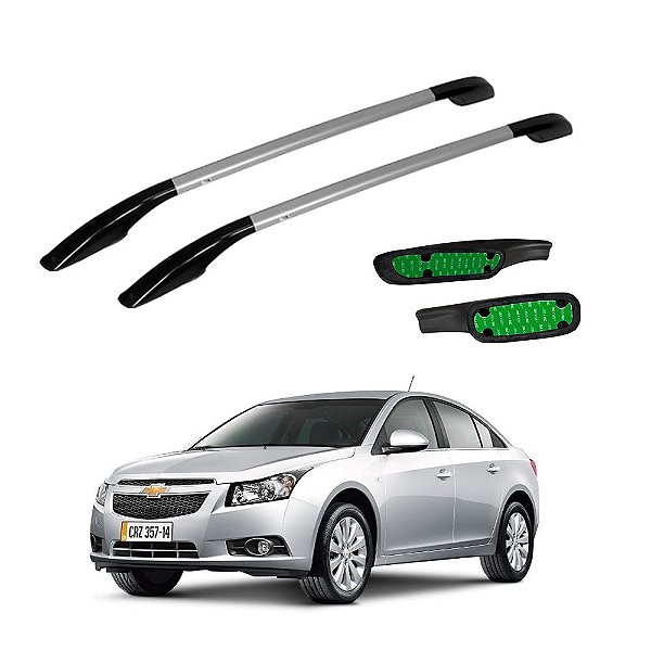 Rack De Teto Cruze 2011 2012 2013 2014 2015 a 2020 Prata