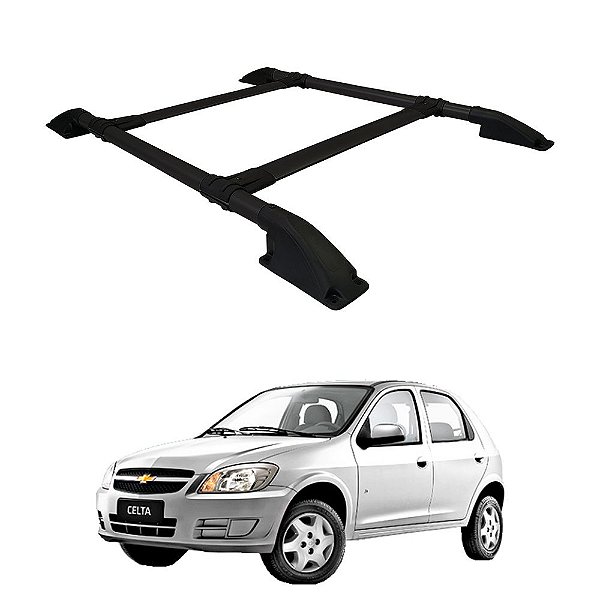 Rack De Teto Celta 2001 2002 2003 2004 2005 a 2020 Preto