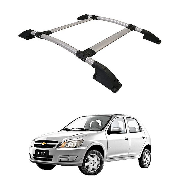 Rack De Teto Celta 2001 2002 2003 2004 2005 a 2020 Prata
