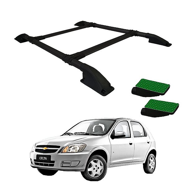 Rack De Teto Celta 2001 2002 2003 2004 2005 a 2020 Preto