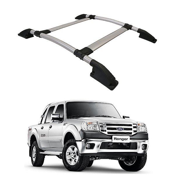 Rack De Teto Ranger 1998 a 2007 2008 2009 2010 2011 Prata