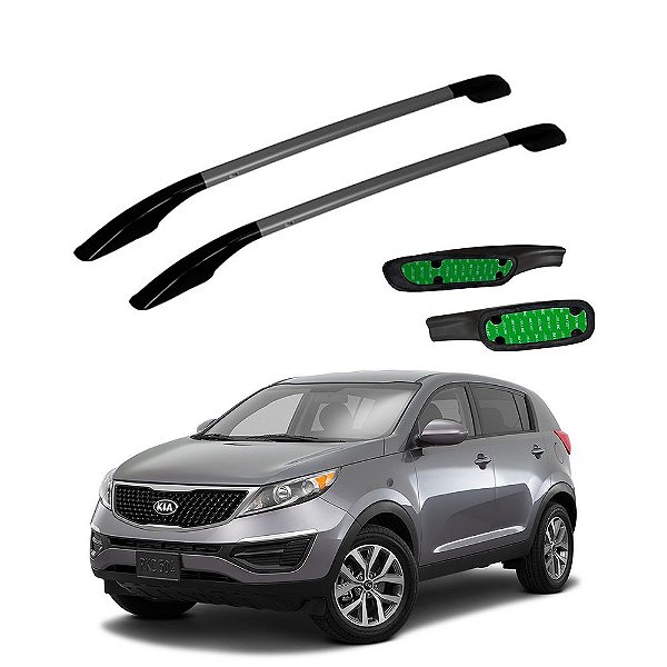 Rack De Teto Sportage 2011 2012 2013 2014 2015 a 2020 Grafit