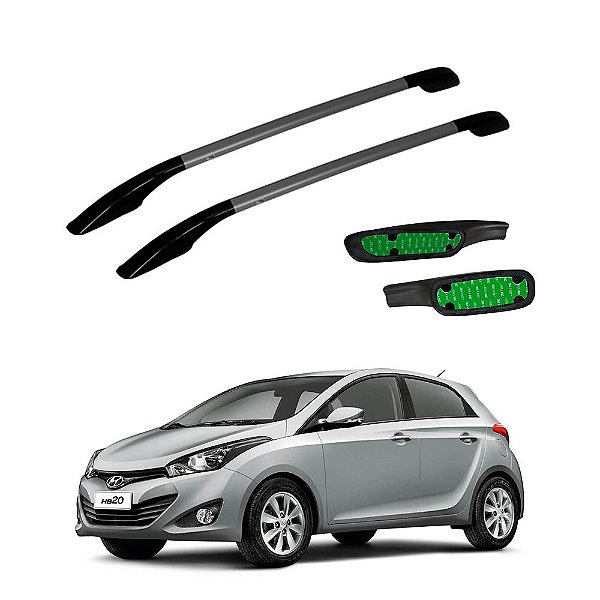 Rack De Teto HB20 2013 2014 2015 2016 2017 a 2020 Grafite