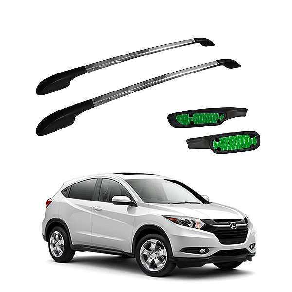 Rack De Teto HR-V 2015 2016 2017 2018 2019 2020 Anodizado