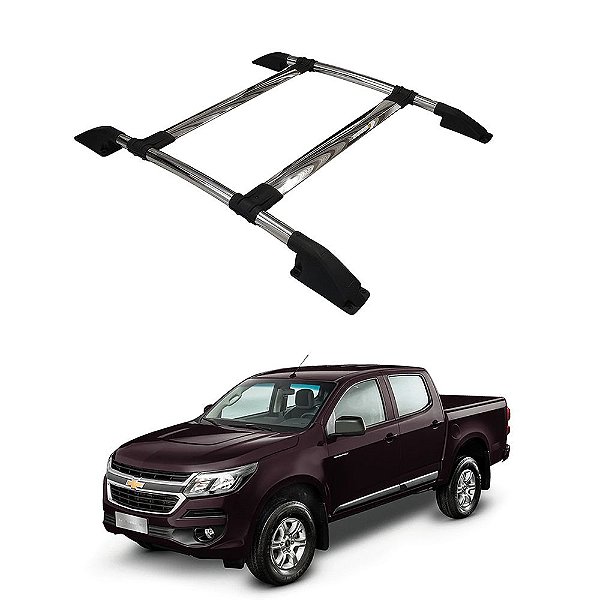 Rack De Teto S10 2012 2013 2014 2015 2016 a 2020 CD Cromado