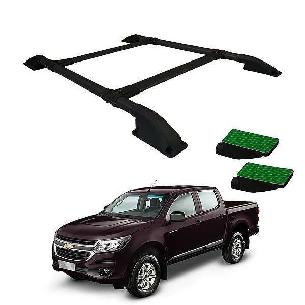 Rack De Teto S10 2012 2013 2014 2015 2016 a 2020 CD Preto