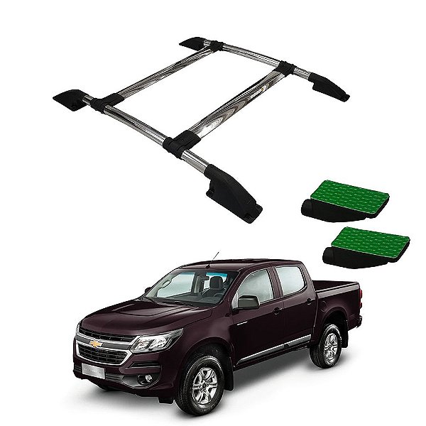 Rack De Teto S10 2012 2013 2014 2015 2016 a 2020 CD Cromado