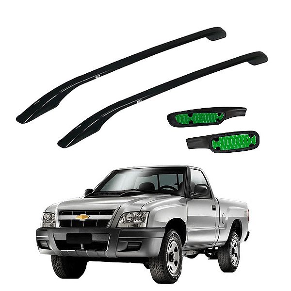 Rack De Teto S10 1996 a 2006 2007 2008 2009 2010 2011 Preto