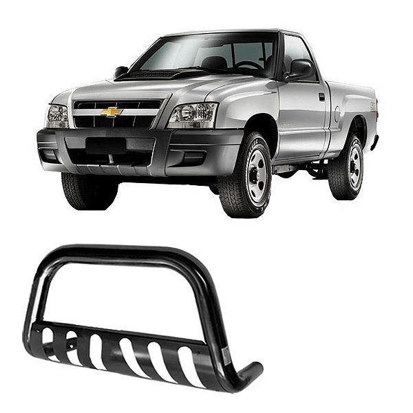 Quebra Mato S10 1996 1997 1998 1999 2000 2001 Preto 70mm