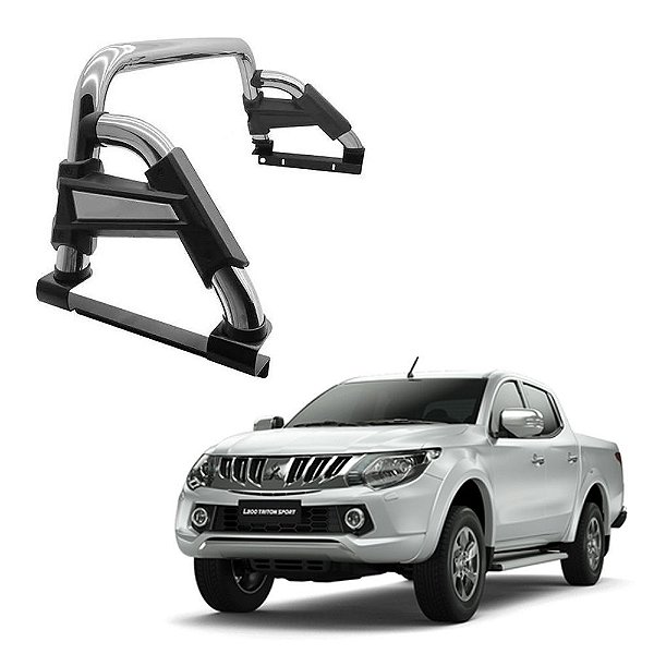 Santo Antônio L200 Triton Sport 2017 2018 2019 2020 Cromado