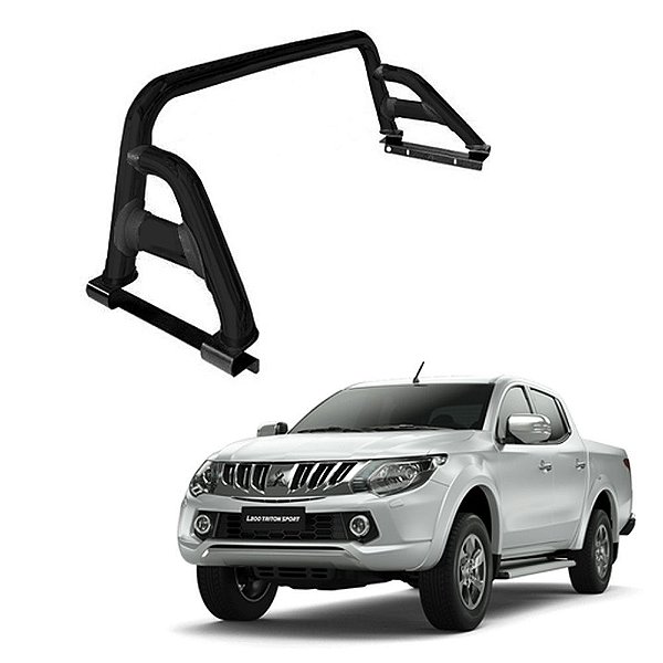 Santo Antônio L200 Triton Sport 2017 2018 2019 2020 Preto