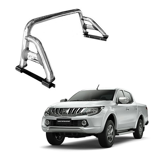 Santo Antônio L200 Triton Sport 2017 2018 2019 2020 Cromado