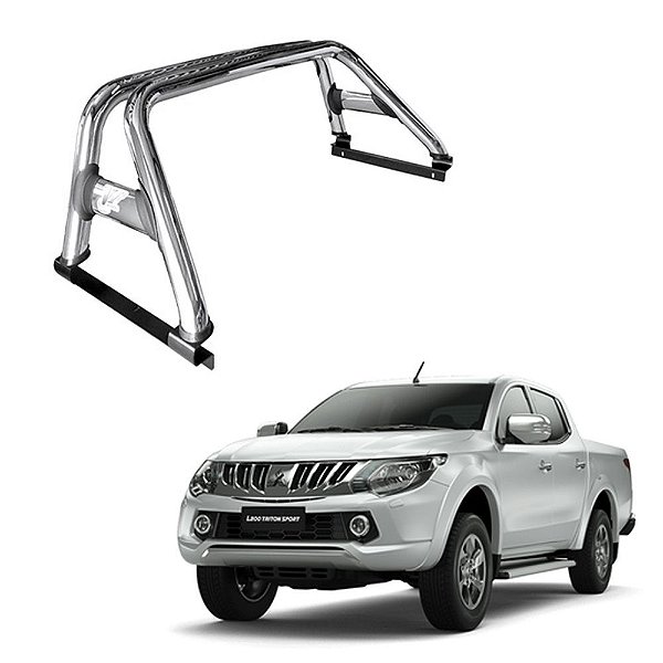 Santo Antônio L200 Triton Sport 2017 2018 2019 2020 Cromado