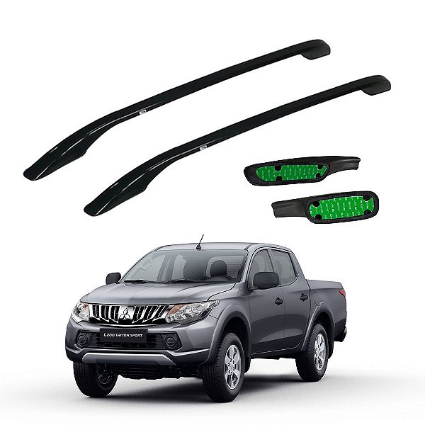 Rack De Teto L200 Triton Sport 2017 2018 2019 2020 Preto