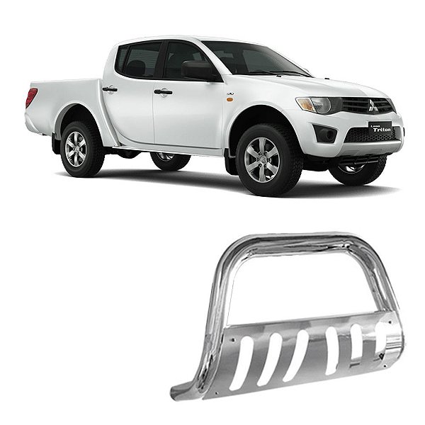 Quebra Mato Triton 2008 a 2012 2013 2014 2015 2016 Cromado