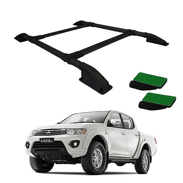 Rack De Teto L200 Triton 2008 2009 2010 2011 a 2016 CD Preto