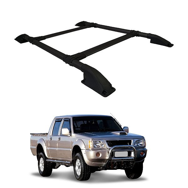 Rack De Teto L200 Gls 1992 a 1999 2000 2001 2002 CD Preto