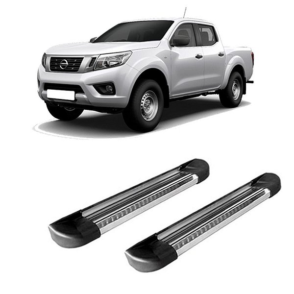 Estribo Nissan Np 300 2017 Cabine Dupla Alumínio