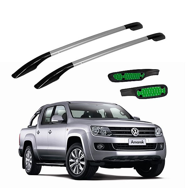 Rack De Teto Amarok 2010 2011 2012 2013 2014 a 2020 Prata