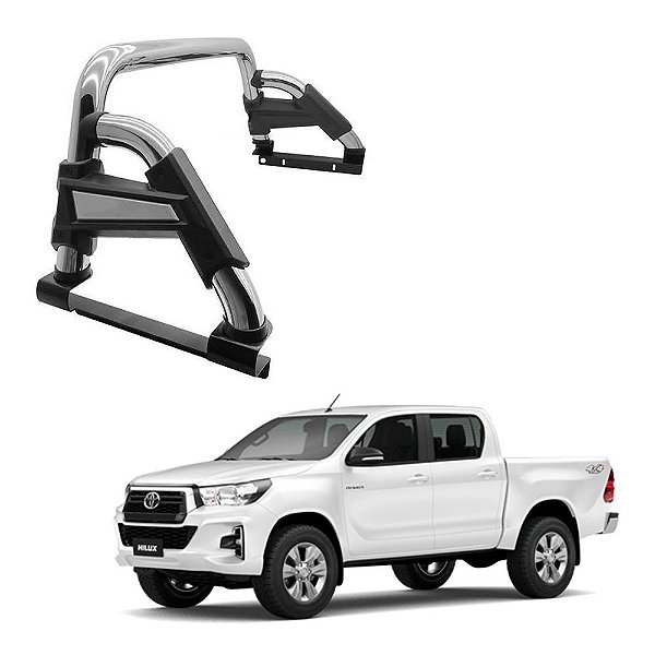 Santo Antônio Hilux 2016 2017 2018 2019 2020 Cromado 70mm