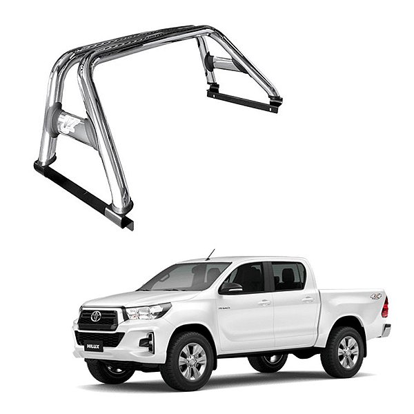 Santo Antônio Hilux 2016 2017 2018 2019 2020 Cromado 70mm