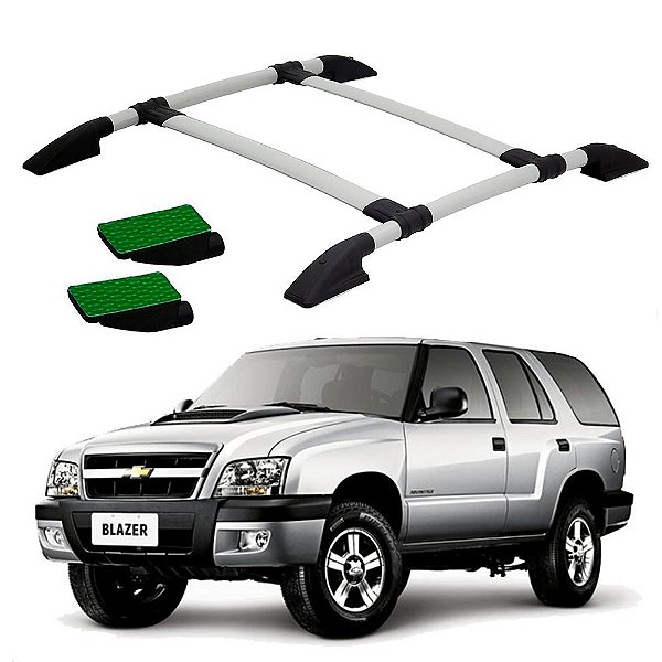 Bagageiro Blazer 1995 A 2008 2009 2010 2011 Prata Colado
