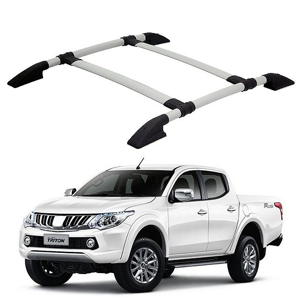 Bagageiro L200 Triton 2008 A 2013 2014 2015 2016 2017 Prata