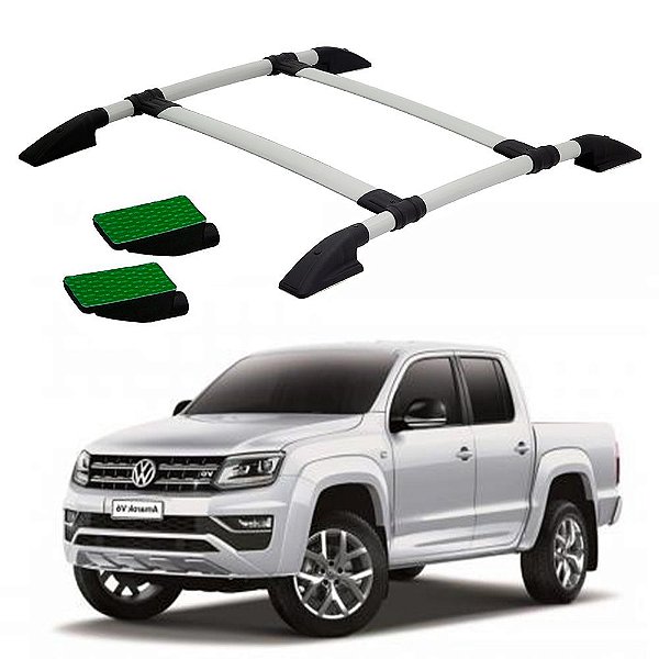 Bagageiro Amarok 2010 A 2014 2015 2016 2017 Prata Colado