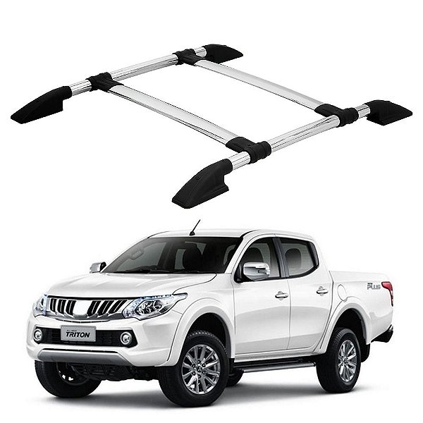 Bagageiro L200 Triton 2008 A 2014 2015 2016 2017 Alumínio