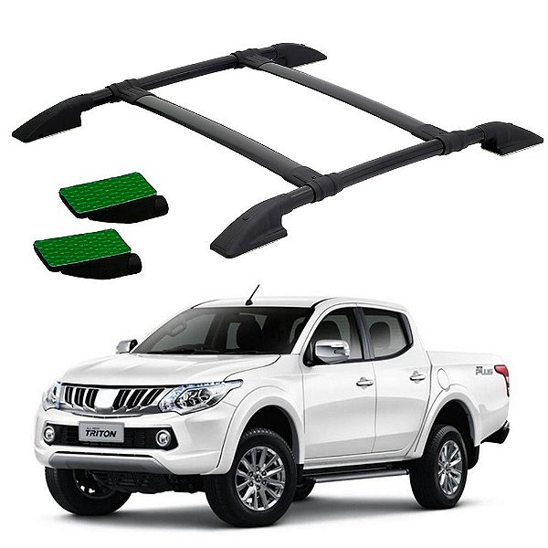 Bagageiro L200 Triton 2008 2009 2010 A 2017 Preto Colado