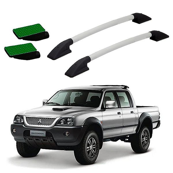 Longarina L200 Sport Ate 2008 Prata Colado