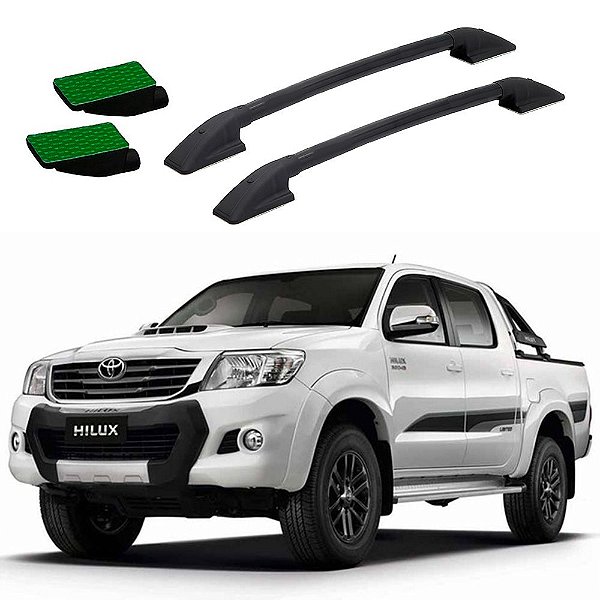 Longarina Hilux 2004 2005 2006 2007 A 2015 Preto Colado