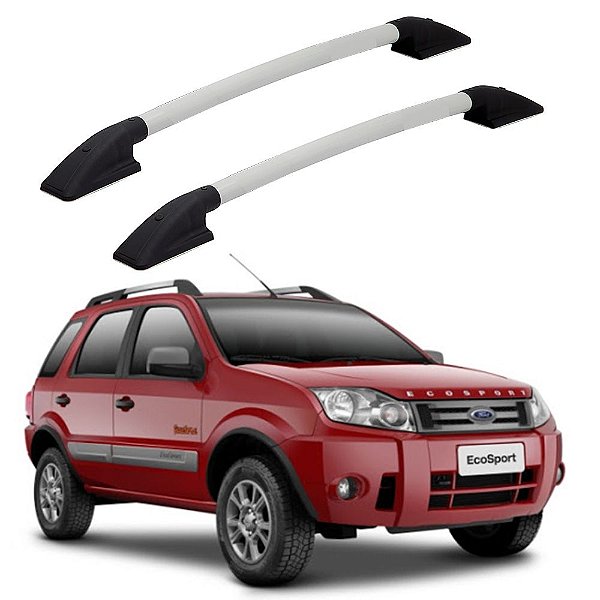 Longarina Ecosport 2004 2005 2006 2007 A 2012  Prata