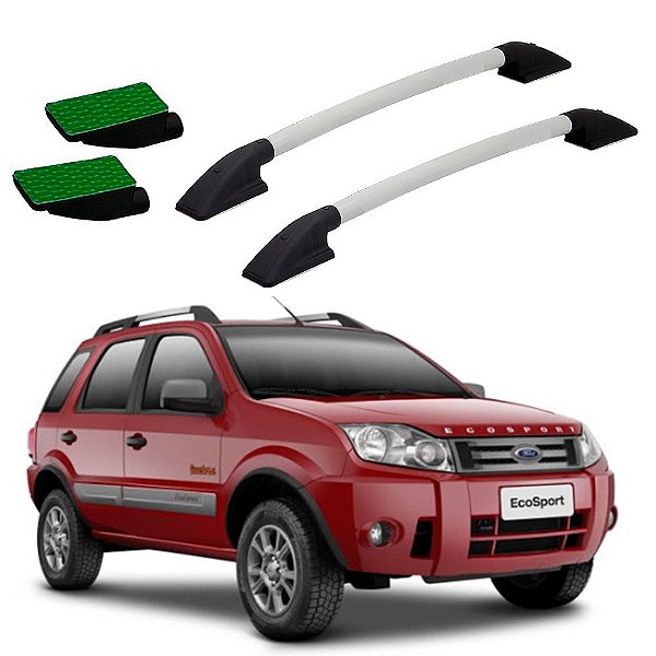 Longarina Ecosport 2004 2005 2006 2007 A 2012 Prata Colado