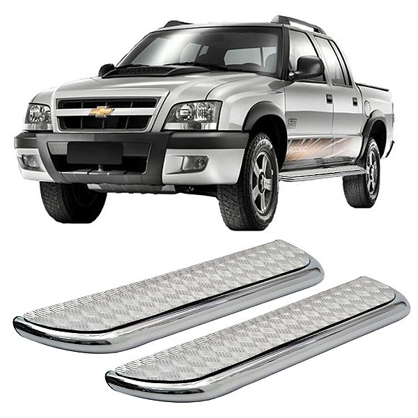 Estribo S10 1996 1997 1998 1999 A 2011 Cabine Dupla Cromado